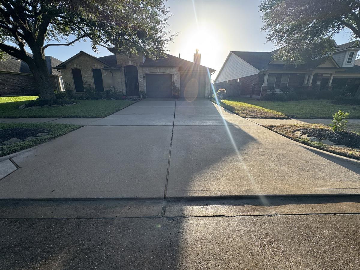 Driveway: after